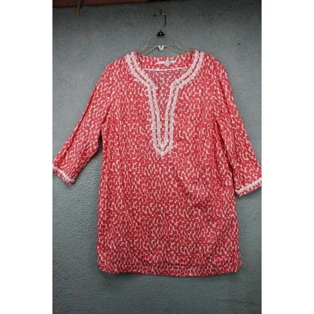 Boden Tunic/Dress Embroidered Kaftan-Size 16